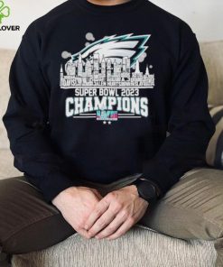 Philadelphia Eagles super bowl 2023 champions LVII Jalen hurts Jordan Davis hoodie, sweater, longsleeve, shirt v-neck, t-shirt