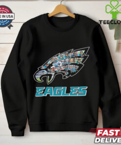 Philadelphia Eagles team players logo shirt
