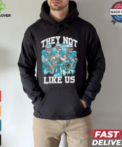 Philadelphia Eagles they not like us graphic shirt