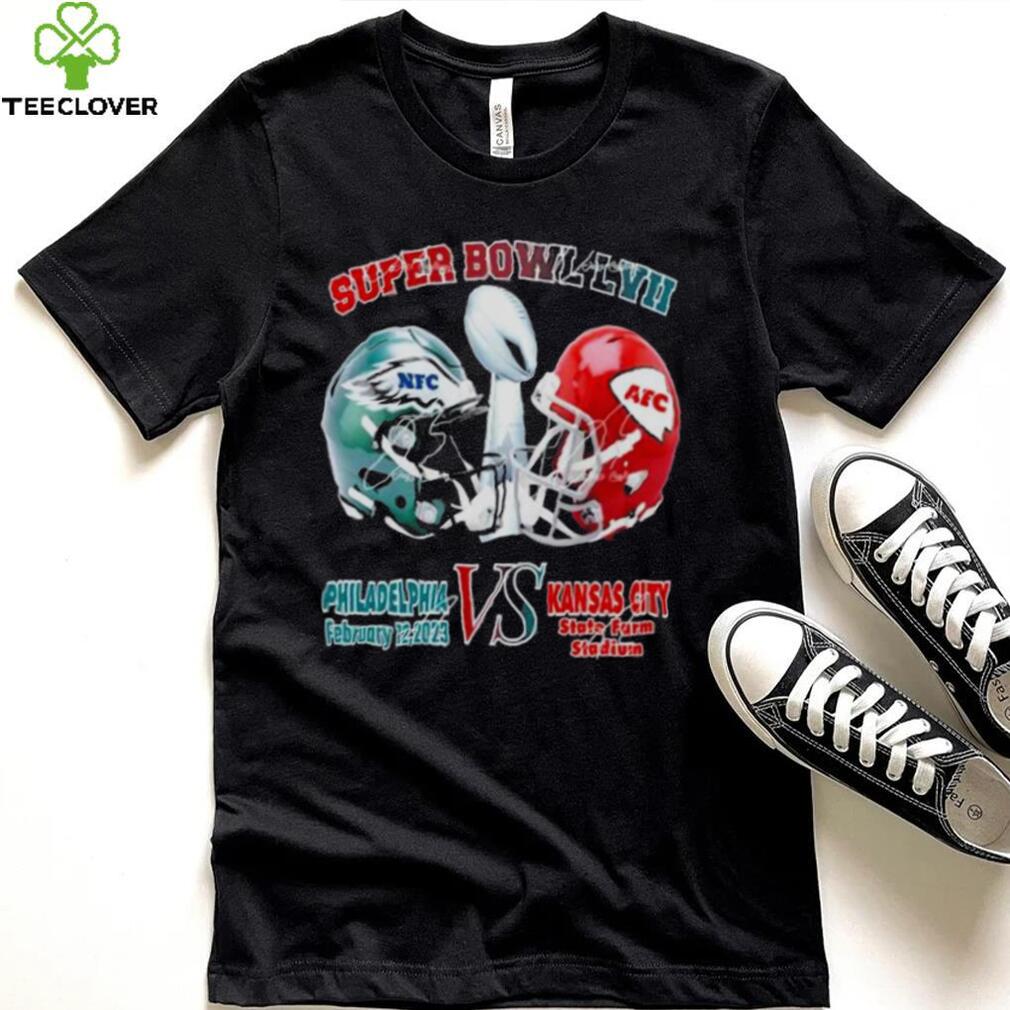 Super Bowl LVII Philadelphia Vs Kansas City 2023 Shirt - Peanutstee