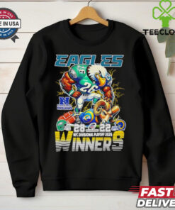 Philadelphia Eagles vs Los Angeles Rams Mascots NFC Divisional Round Playoff 2025 Winners shirt