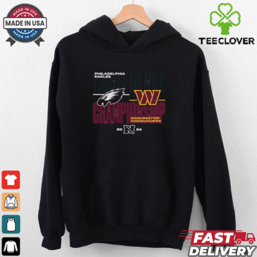 Philadelphia Eagles vs. Washington Commanders 2024 NFC Championship Game Matchup T Shirts