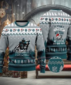 Philadelphia Eagles – DeVonta Smith #6 Super Bowl LVII 2023 Not Everyone Has Good Taste Ugly Christmas Sweater