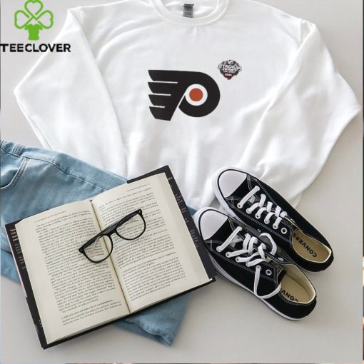 Philadelphia Flyers Fanatics Branded Women's 2024 NHL Stadium Series Logo V Neck T hoodie, sweater, longsleeve, shirt v-neck, t-shirt