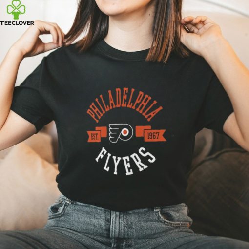 Philadelphia Flyers G III 4Her by Carl Banks Black City T Shirt