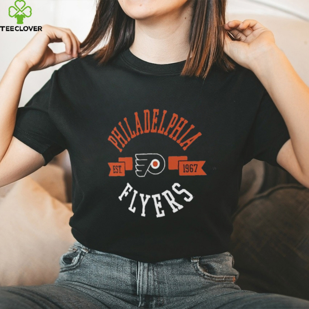 Philadelphia Flyers G III 4Her by Carl Banks Black City T Shirt Philadelphia Flyers G III 4Her by Carl Banks Black City T Shirt