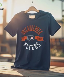 Philadelphia Flyers G III 4Her by Carl Banks Black City T Shirt