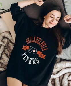 Philadelphia Flyers G III 4Her by Carl Banks Black City T Shirt