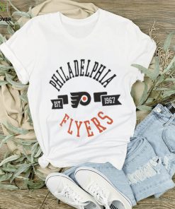 Philadelphia Flyers G III 4Her by Carl Banks White City T Shirt