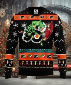 Philadelphia Flyers Grinch Christmas Ugly Sweater