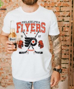 Philadelphia Flyers NHL 1967 hockey retro logo shirt