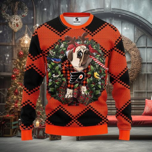 Philadelphia Flyers Pub Dog Xmas Ugly Christmas Sweater Best Christmas Gift Ideas
