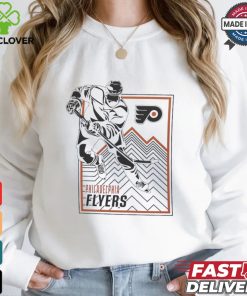Philadelphia Flyers Starter White Player Grid T Shirt