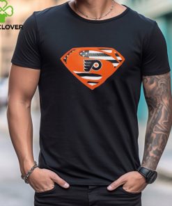 Philadelphia Flyers Superman logo shirt