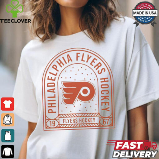 Philadelphia Flyers Uphill Stained Glass T Shirt