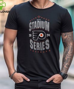 Philadelphia Flyers WEAR by Erin Andrews Women's 2024 NHL Stadium Series Boyfriend T Shirt