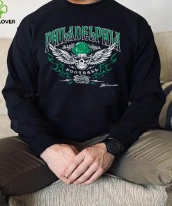 Philadelphia Football Skull Helmet T hoodie, sweater, longsleeve, shirt v-neck, t-shirt