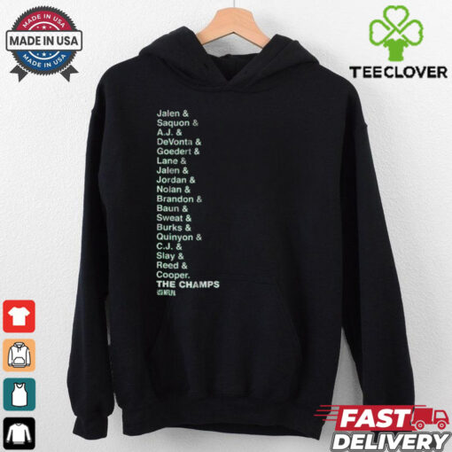 Philadelphia Football The Champs List Shirt