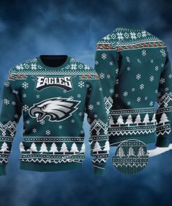 Philadelphia NFL Football Ugly Christmas Sweater Gifts For Eagles Fans