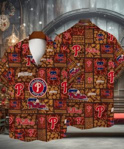 Philadelphia Phillie Major League Baseball 3D Print Hawaiian Shirt