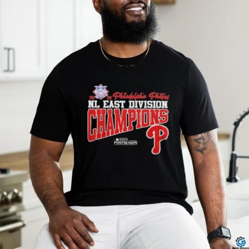 Philadelphia Phillies 2023 NL East Division Champions 2023 Postseason Shirt