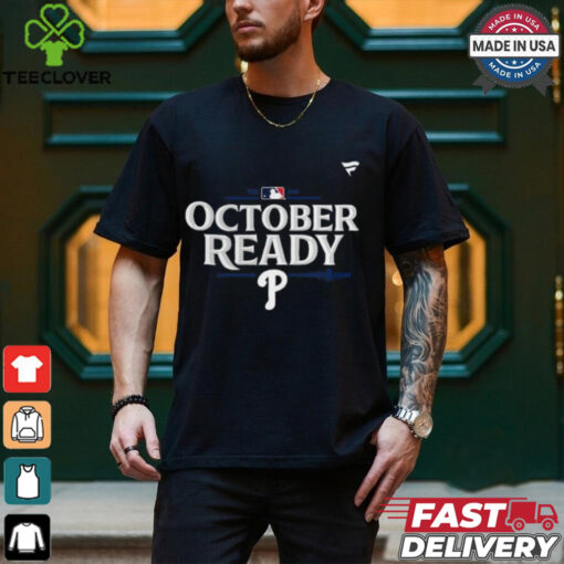 Philadelphia Phillies 2024 MLB Postseason Locker Room T Shirt