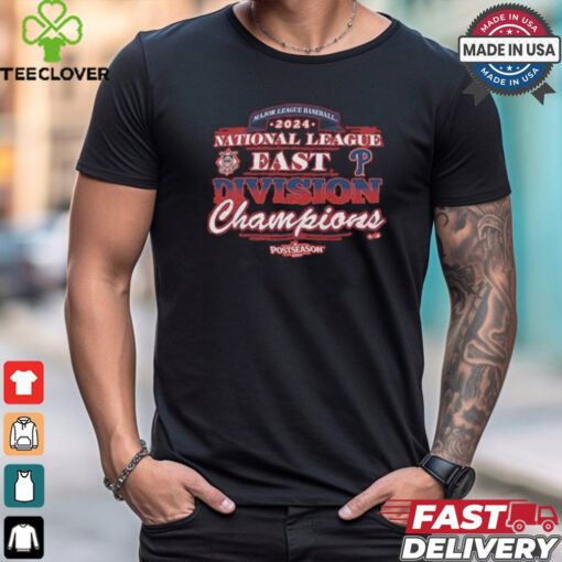 Philadelphia Phillies 2024 National League Division Champions Postseason T hoodie, sweater, longsleeve, shirt v-neck, t-shirt