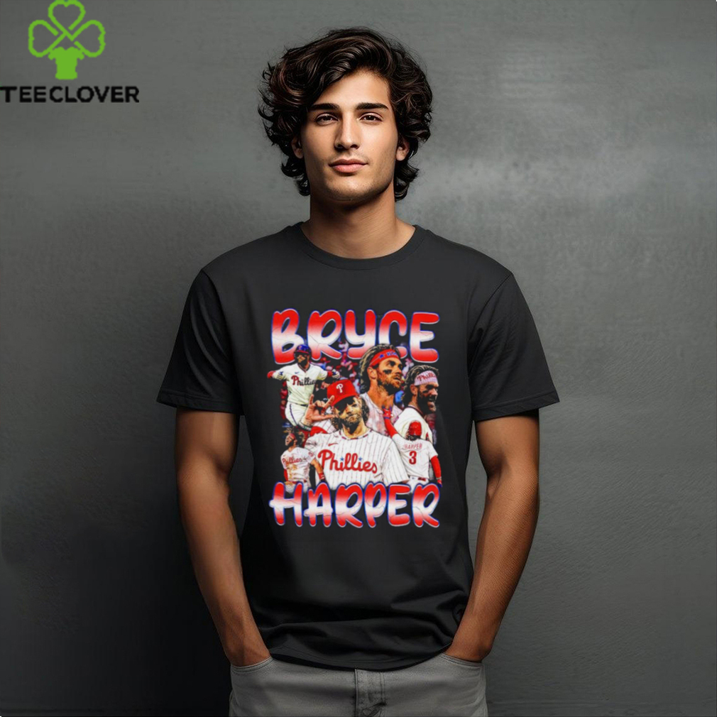 Philadelphia Phillies 3 Bryce Harper 2024 shirt Philadelphia Phillies 3 Bryce Harper 2024 shirt