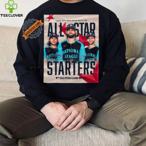Philadelphia Phillies All Star Starters All Star Game 2024 shirt