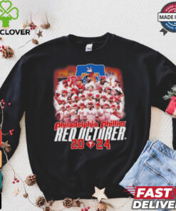 Philadelphia Phillies All Team Red October 2024 Shirt
