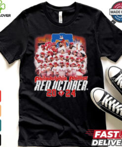 Philadelphia Phillies All Team Red October 2024 Shirt