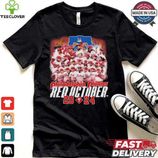 Philadelphia Phillies All Team Red October 2024 Shirt