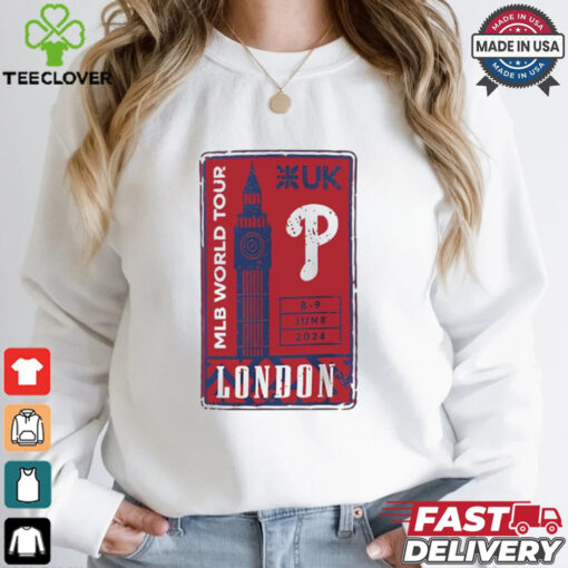Philadelphia Phillies Baseball MLB World Tour London 2024 shirt