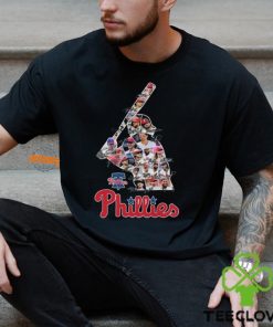 Philadelphia Phillies Baseball Players Ready To Play Signatures 2024 Shirt