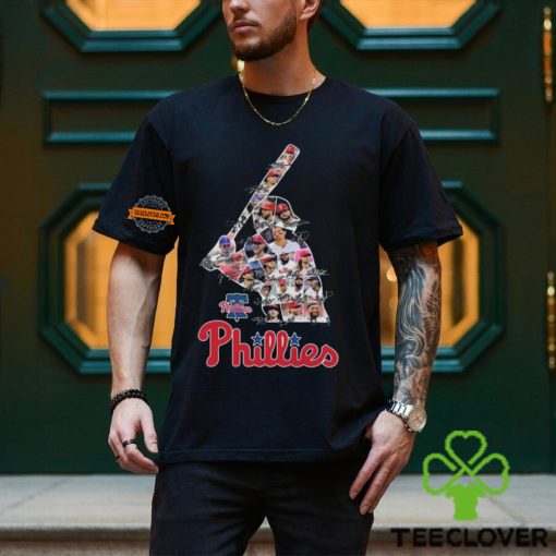 Philadelphia Phillies Baseball Players Ready To Play Signatures 2024 Shirt