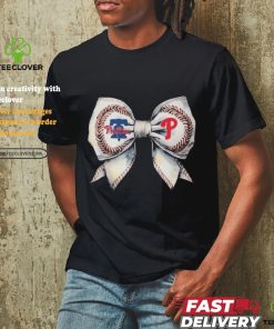 Philadelphia Phillies Bow In Love Baseball Girl 2024 Shirt 3 Philadelphia Phillies Bow In Love Baseball Girl 2024 Shirt