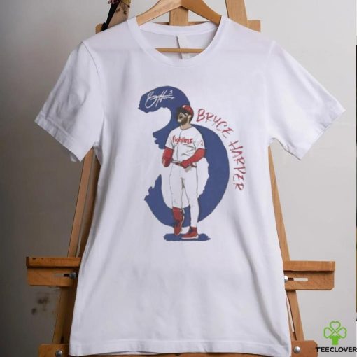 Philadelphia Phillies Bryce Harper #3 signature series shirt
