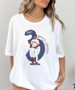 Philadelphia Phillies Bryce Harper #3 signature series shirt