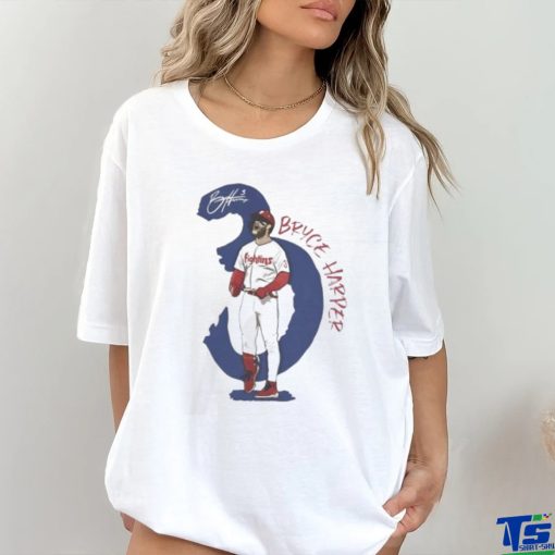 Philadelphia Phillies Bryce Harper #3 signature series shirt