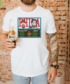Philadelphia Phillies Bryce Harper Nick Castellanos Video Game Style Shirt