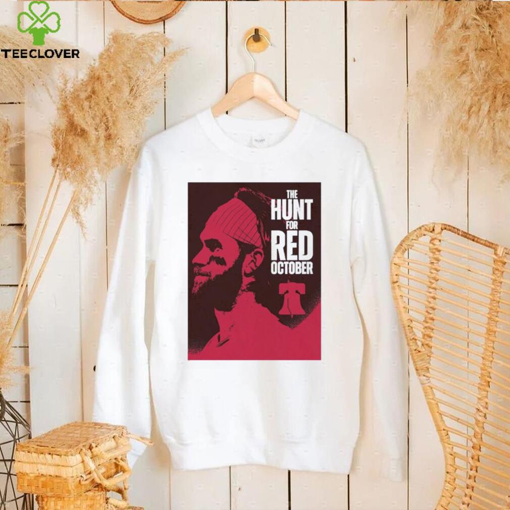 Philadelphia Phillies Bryce Harper The Hunt For Red October 2022 Shirt Philadelphia Phillies Bryce Harper The Hunt For Red October 2022 Shirt