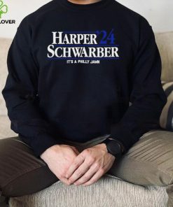 Philadelphia Phillies Bryce Harper and Kyle Schwarber 2024 it’s a Philly Jawn hoodie, sweater, longsleeve, shirt v-neck, t-shirt