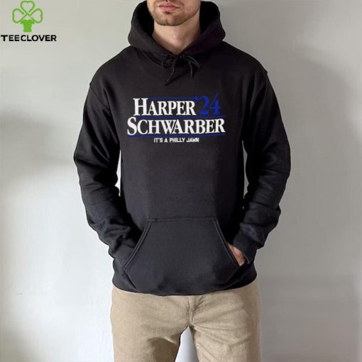 Philadelphia Phillies Bryce Harper and Kyle Schwarber 2024 it’s a Philly Jawn hoodie, sweater, longsleeve, shirt v-neck, t-shirt