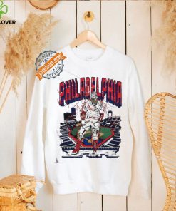 Philadelphia Phillies Bryce Harper scream skeleton shirt
