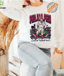 Philadelphia Phillies Bryce Harper scream skeleton shirt