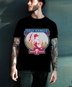 Philadelphia Phillies Cole Hamels 2006 2015 Logo Shirt