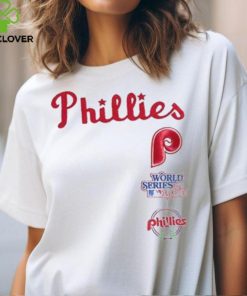 Philadelphia Phillies Cream Retro Boxy T Shirt