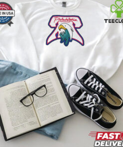 Philadelphia Phillies Eagles NFL x MLB logos shirt