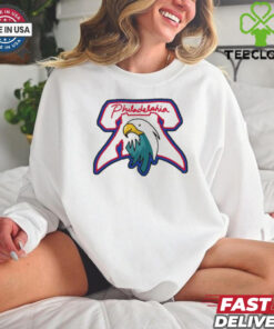 Philadelphia Phillies Eagles NFL x MLB logos shirt