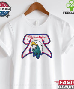 Philadelphia Phillies Eagles NFL x MLB logos shirt